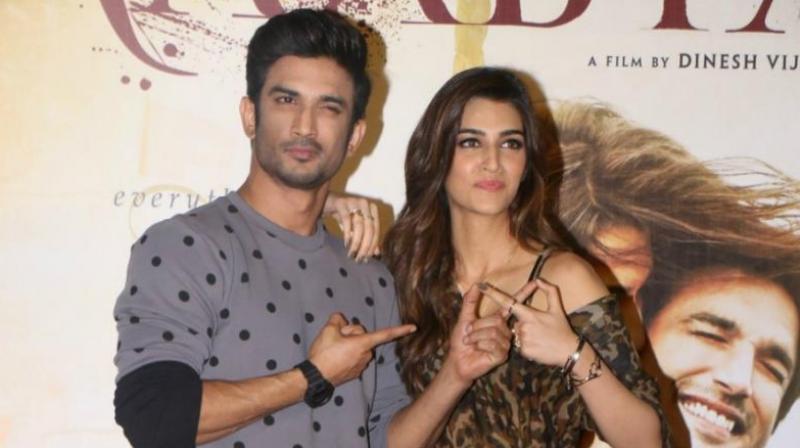 Sushant Singh Rajput and Kriti Sanon are sharing screen space with each other for the first time in Raabta.