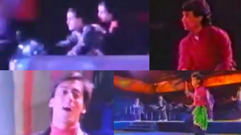 Screengrabs from the videos.