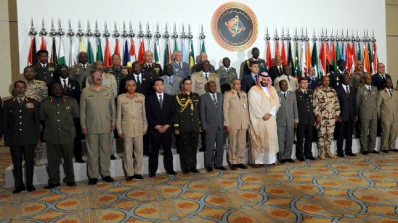 The summit is the first meeting of defence ministers and other senior officials from the Islamic Military Counter Terrorism Coalition, which officially counts 41 members. (Photo: AFP)