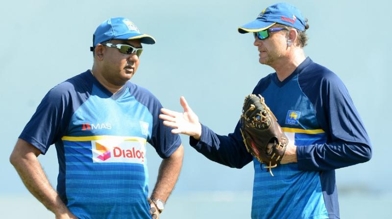 Graham Ford, who was previously with Sri Lanka from 2012 to 2014, had said he faced a huge rebuilding task when he returned to the team in February last year, when the islanders had dropped down the rankings. (Photo: AFP)