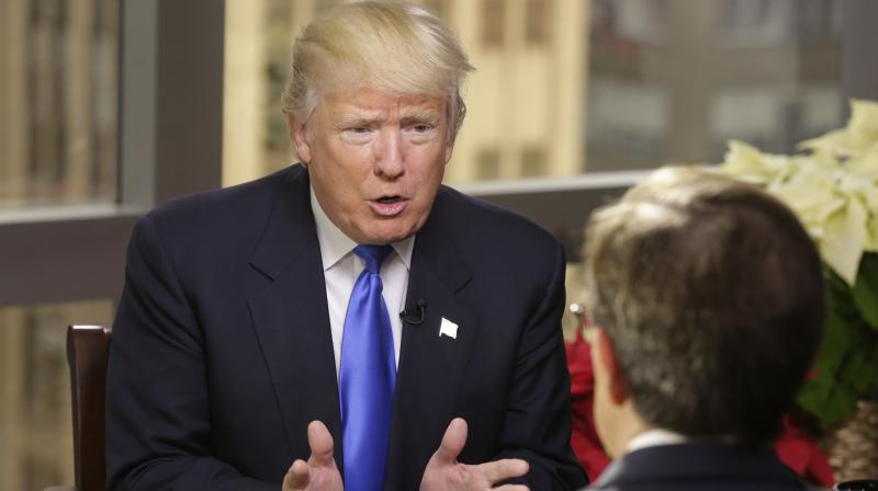 President-elect Donald Trump is interviewed by Chris Wallace of \Fox News Sunday\ at Trump Tower in New York. (Photo: AP)