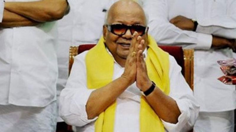 M Karunanidhi, who led the DMK for five decades, was the Chief Minister for 19 years spread over five terms. (Photo: AP)