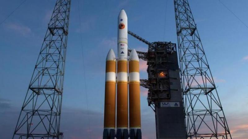 NASA is counting down on August 10 to the launch of a USD 1.5 billion spacecraft that aims to plunge into the Suns sizzling atmosphere and become humanitys first mission to explore a star. (Photo: AFP)