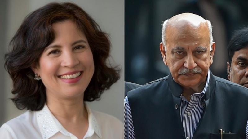 MJ Akbar claims that the journalist entered into consensual relationship with him in around 1994. The relationship spanned several months. (Photo: Twitter | @pgogoi | PTI)
