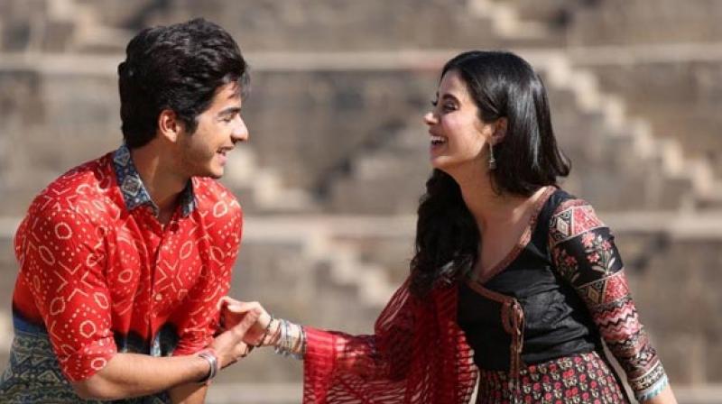Ishaan Khatter and Janhvi Kapoor in a still from Dhadak.
