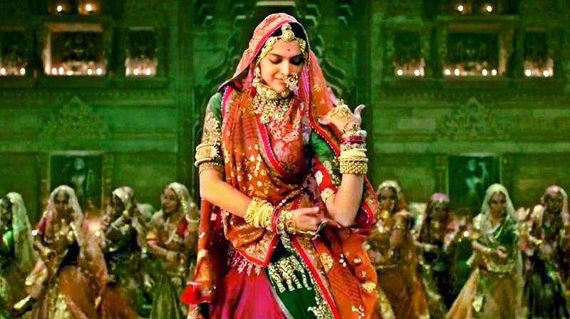 A still from the song Ghoomar in the film Padmavati that has sparked a controversy.
