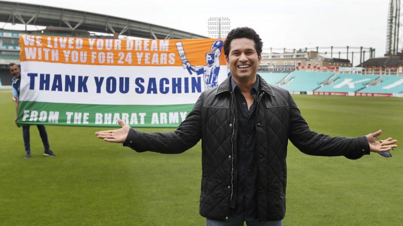 Now in the second chapter of his life Sachin Tendulkar plans to support charities and various initiatives to help the under-privileged people. (Photo: AP)