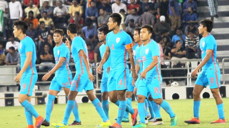 For India, it was their second consecutive defeat after their loss against Syria in their campaign opener.(Photo: AIFF Media)