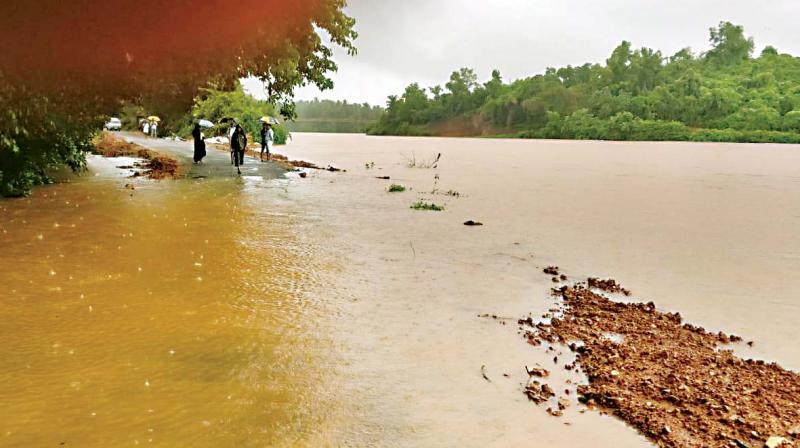 Heavy rains left Mangaluru city and outskirts flooded