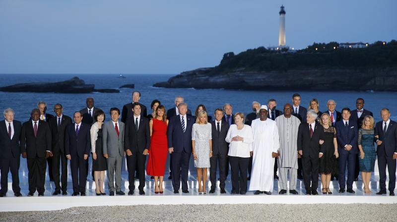 Glimpses from G7 Summit 2019 in Frances Biarritz
