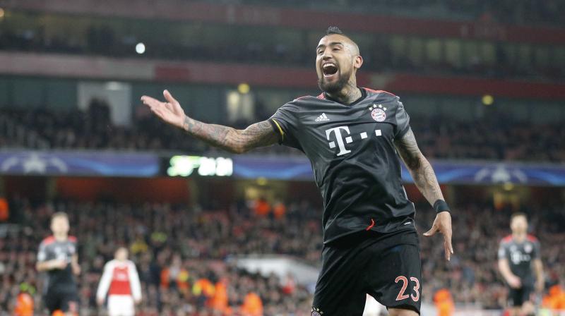 Arturo Vidal then grabbed a late double, first with an impudent chip before slotting in from Costas square pass. (Photo: AP)