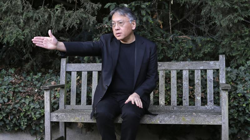 Ishiguro left Japan when he was five and moved to Britain, only returning to visit his native land as an adult three decades later. (Photo: AP)