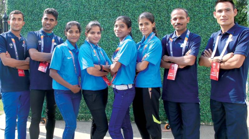 The Indian athletes ahead of the TCS World 10K meet on Sunday. (Photo: DC)