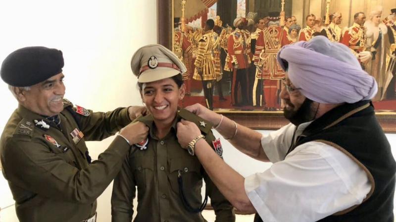 The Punjab chief minister had offered the DSP post to Harmanpreet in July last year, following her scintillating performance in the Womens World Cup 2017. (Photo: Twitter)