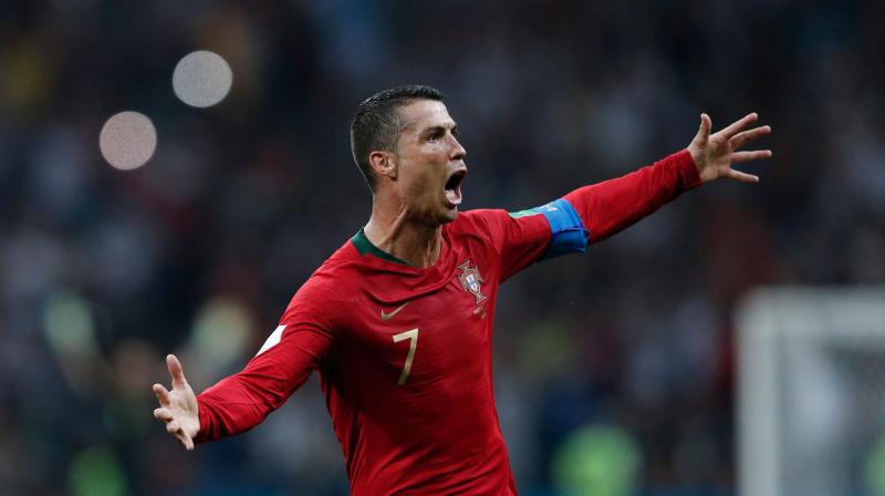 Ronaldo had scored just three goals in his previous three World Cups, but already looks a strong favourite to win the Golden Boot. (Photo: AFP)