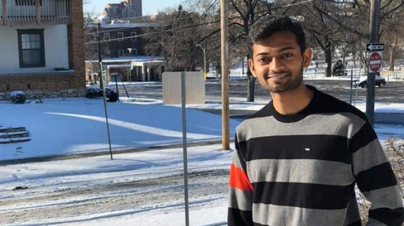 Sharath Koppu was studying at the University of Missouri-Kansas City and had moved to the US a few years ago after completing his engineering in India. (Photo: ANI)