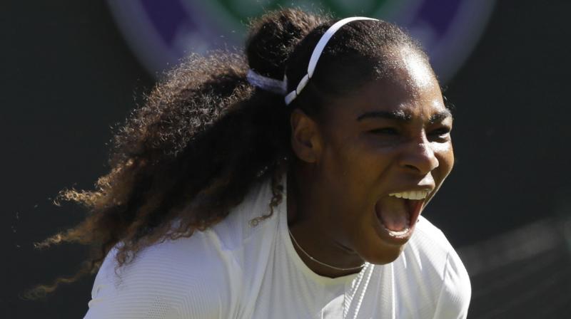 \Out of all the players its been proven Im the one getting tested the most. Discrimination? I think so,\ tweeted Serena Williams. (Photo: AP)