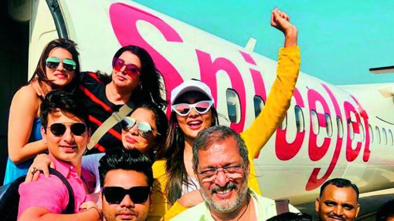 Soon after Tanushree hit out at Nana Patekar, Farah Khan callously posted a  picture of the him joining the Housefull 4 team