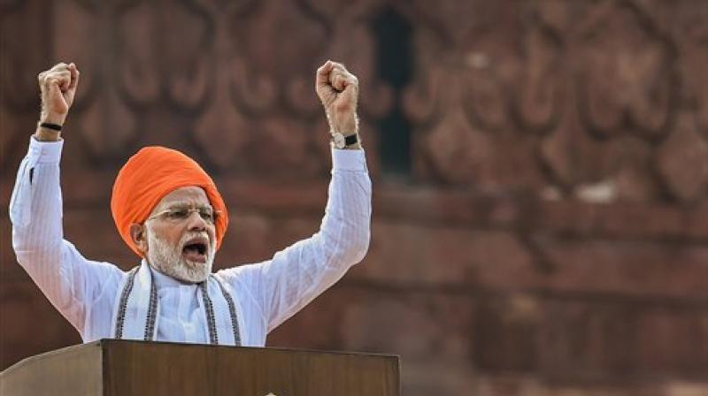 As leaders across nation unfurled the tricolour flag, Prime Minister Narendra Modi spoke about ensuring social justice for all and creatring an India that is progressing rapidly in his Independence Day speech. (Photos: AP/ PTI/ ANI)