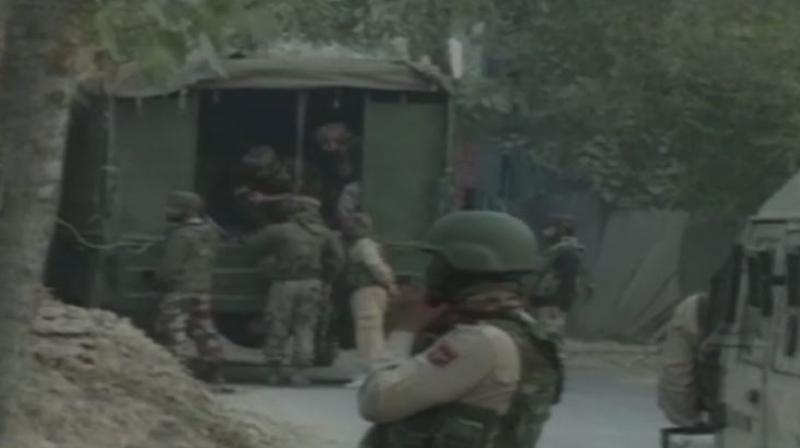 The encounter between security forces and militants in Hajin area of north Kashmirs district is underway. (Representational Image)