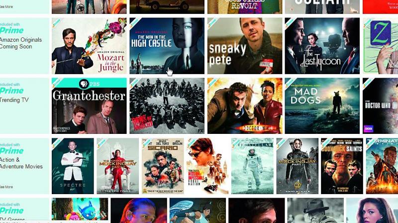 Movies and TV shows on Amazon Prime