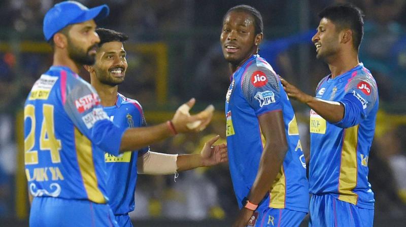Not only did he rattle the MI lower order but also bowled the second fastest ball in the ongoing IPL with a speed of 149.8 kmph.(Photo: PTI)