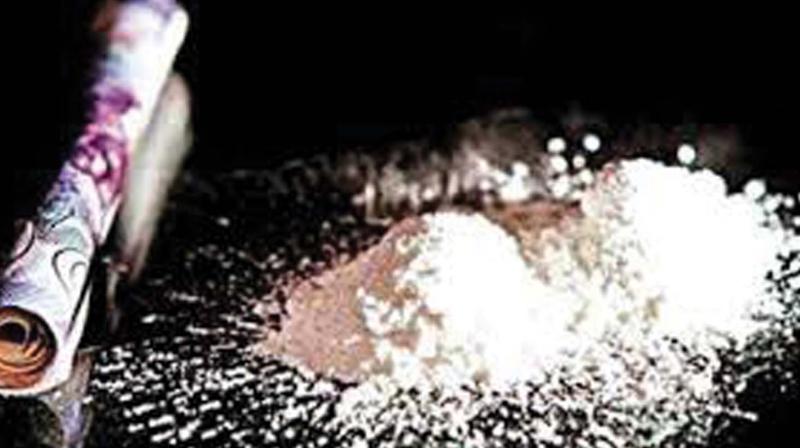 The probe team is currently in Triplicane, near Chennai, with the accused Prasanth, who was arrested the other day in connection with the case, to collect more evidence on the suspected Malaysian-based drug racket.