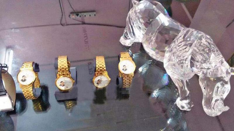 Wristwatches and a crystal piece stolen from Kodanad estate.