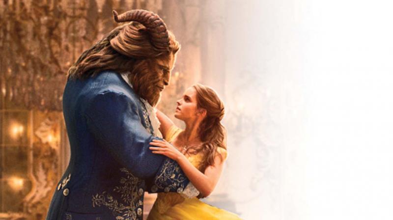 A still from the movie Beauty and the Beast