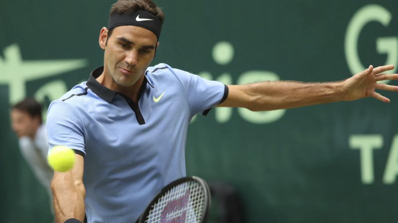 Federer is poised to break the tie for seven Wimbledon titles he shares with Pete Sampras and take his career tally at the majors to 19. (Photo:AP)