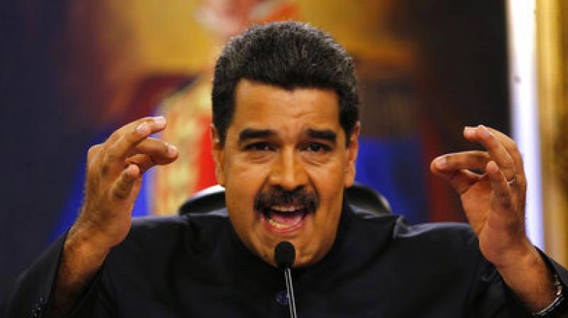 Maduro said the chopper fired upon offices of the court and launched a grenade that didnt explode before buzzing over the interior ministry. (Photo: AP)
