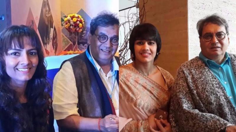 Subhash Ghai meets real-life Dangal wrestlers and promotes filmmaking