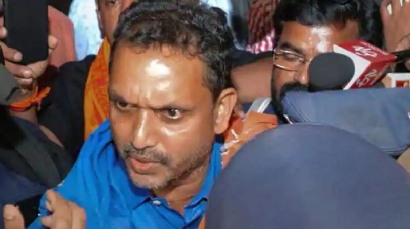 BJP Kerala General Secretary K Surendran, who was taken into preventive custody as he tried to proceed to the Lord Ayappa Temple, was Sunday produced before a magistrate. (Photo: PTI)