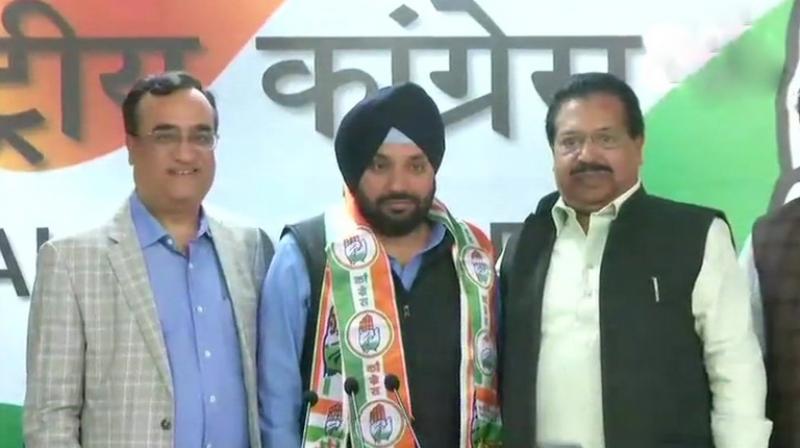 Months after joining Arvinder Singh Lovely makes a comeback in Congress. (Photo: ANI | Twitter)