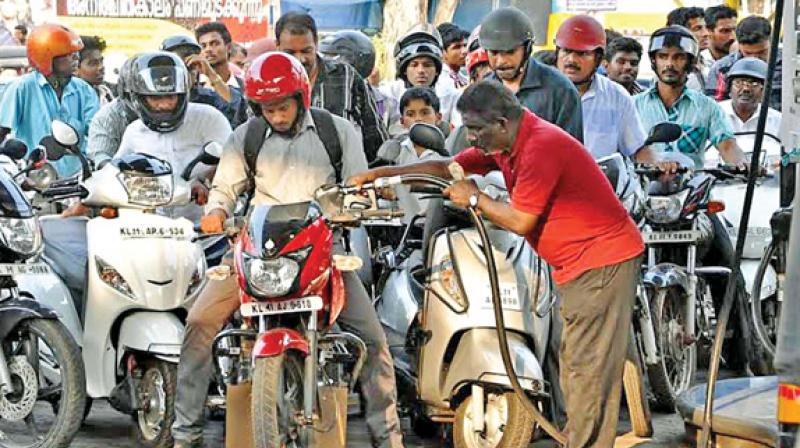 Though the RTA had instructed petrol pump owners to implement the new rule, fuel station owners have said that they would start a week-long awareness campaign. (Representational image)