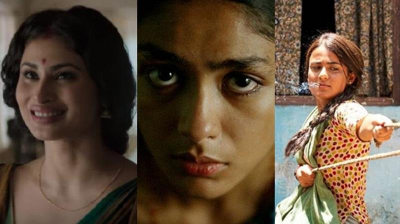 Mouni Roy in Gold, Mrunal Thakur in Love Sonia, Radhika Madaan in Pataaka.