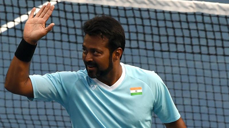 Paes remains popular in tennis circles and a sizeable number of fans turned up to watch him play at the Australian Open. (Photo: AFP)