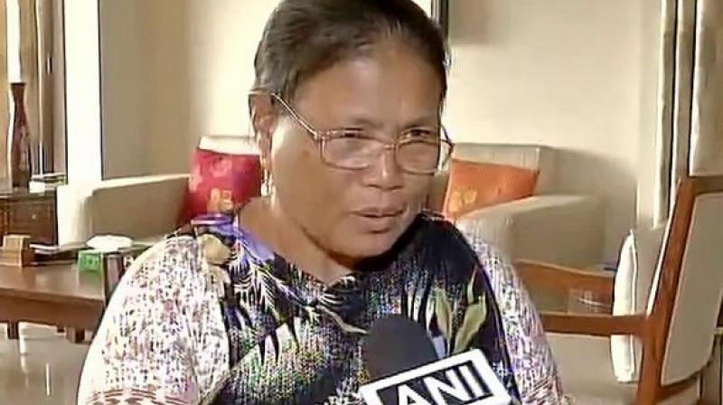 She was asked to leave the dining room of a plush Delhi club for wearing a traditional Khasi outfit which its staffers believed looked like a maids uniform. (Photo: ANI/Twitter)