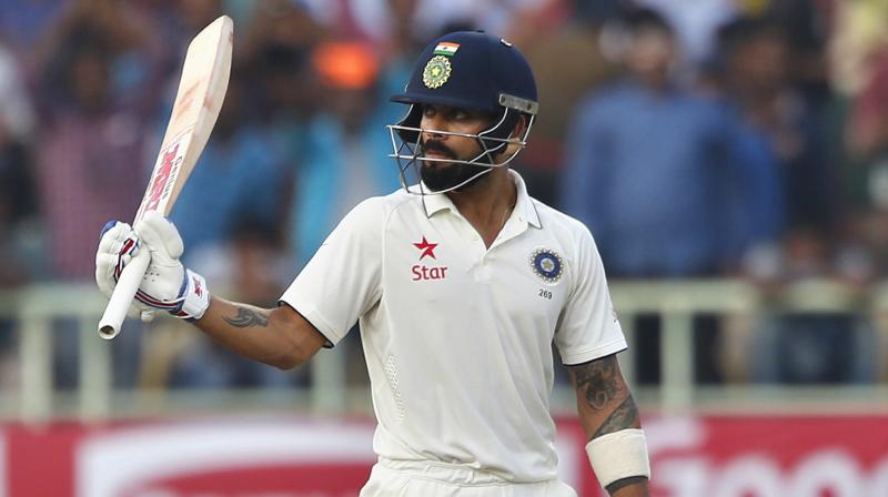 Kohli said that he enjoys batting in Vizag.(Photo: AP)