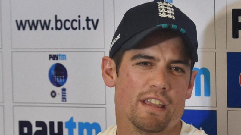 Alastair Cook said Englands defensive batting approach against India was a conscious decision to save the second Test. (Photo: PTI)