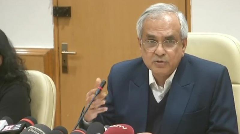 It is not right to compare the two data sets, this data is not verified. It is not correct to use this report as final, Kumar added. (Photo: ANI | Twitter)