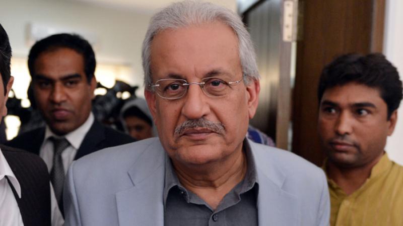 The chairman of Pakistans upper house of the parliament Raza Rabbani