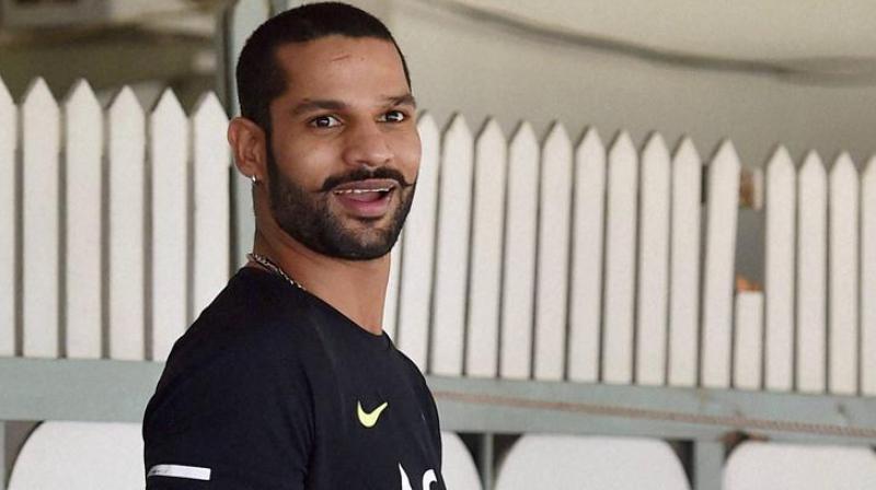 Shikhar Dhawan, who was Indias standout player in the ICC Champions Trophy in England, is recalled to the Indian Test squad. (Photo: PTI)