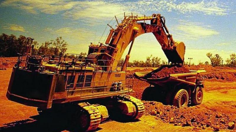 The state-run Andhra Pradesh Mineral Development Corporation, which has decided to venture into beach sand mining, is awaiting orders from Union government.