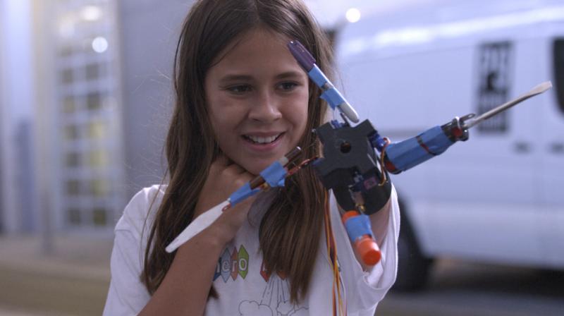 The workshop was named  Superhero Boost  to encourage kids to stretch their thinking about what is possible for their prosthetics and wheelchairs.