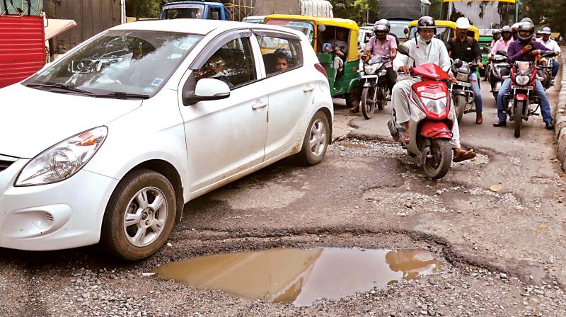Karnataka High CourtBBMP advocate submitted the first report regarding the fixing of potholes to the court. He informed that potholes in 22 wards, including in Malleswaram and Yelahanka, were filled up.