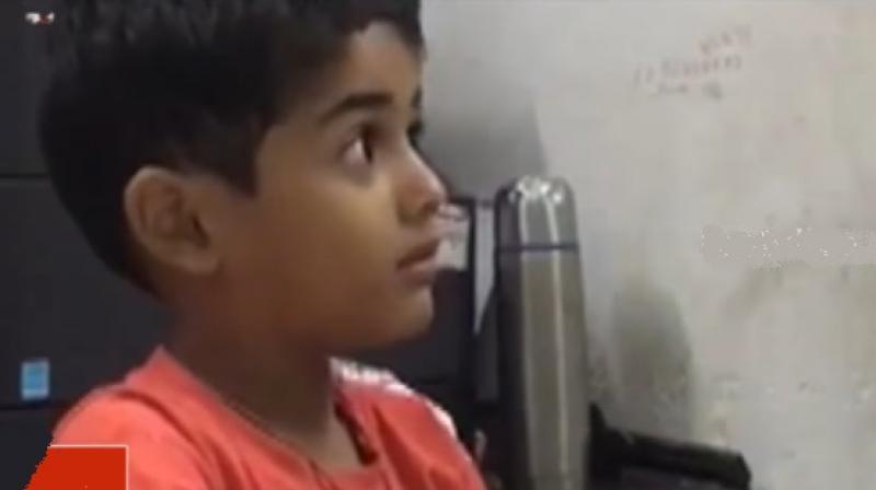 He later took back the complaint after being offered chocolates and assurances (Photo: YouTube)