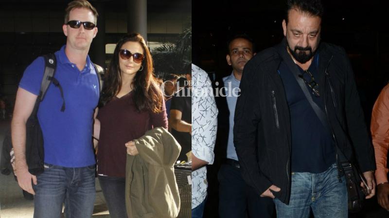Preity Zinta, Sanjay Dutt, other stars glamorously step out