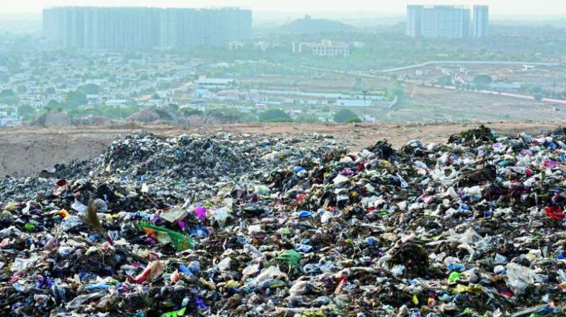 After a year-long series of protests by residents of Bachupally, Nizampet and adjoining areas, to force the shifting of the open garbage dump out of Bachupally gram panchayat, the collector has reassigned this land for colleges, schools and low income housing. (Representational image)