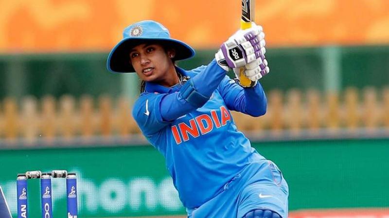 Mithalis knock, her 11th T20 International half century, came from 48 deliveries and she hit six fours, one six and carried her bat through the innings. (Photo: PTI)